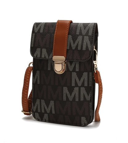 Stacey B's MKF Lulu XL M Signature Phone Wallet Crossbody Bag