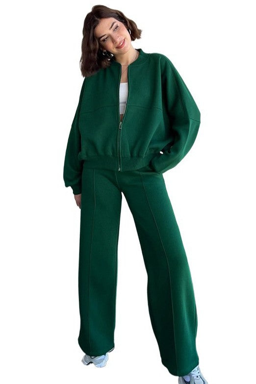 Stacey B's Women Fashion Swearrsuit Two Piece Pant Set