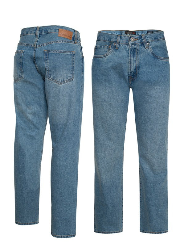 Stacey B's Men's Straight Leg Denim Jeans