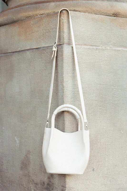 Stacey B's Drew Mini Bucket Crossbody Tote