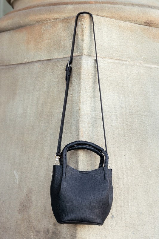 Stacey B's Drew Mini Bucket Crossbody Tote