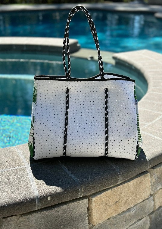 Stacey B's The Penny Palm Neoprene Tote