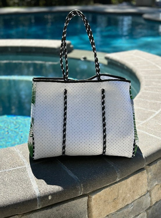 Stacey B's The Penny Palm Neoprene Tote