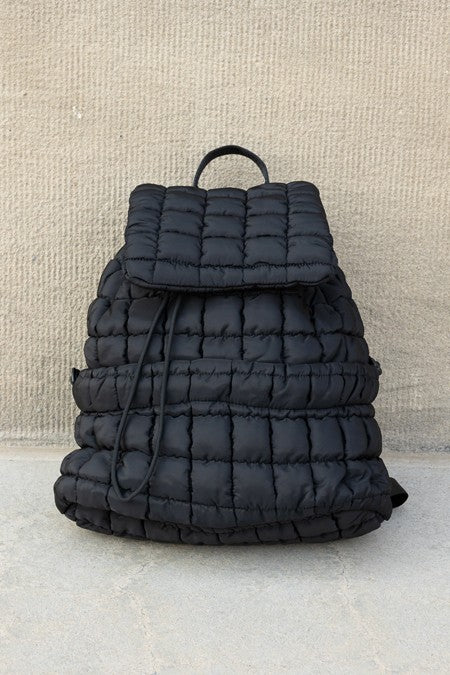 Stacey B's  Stevie Quilted Puffer Backpack