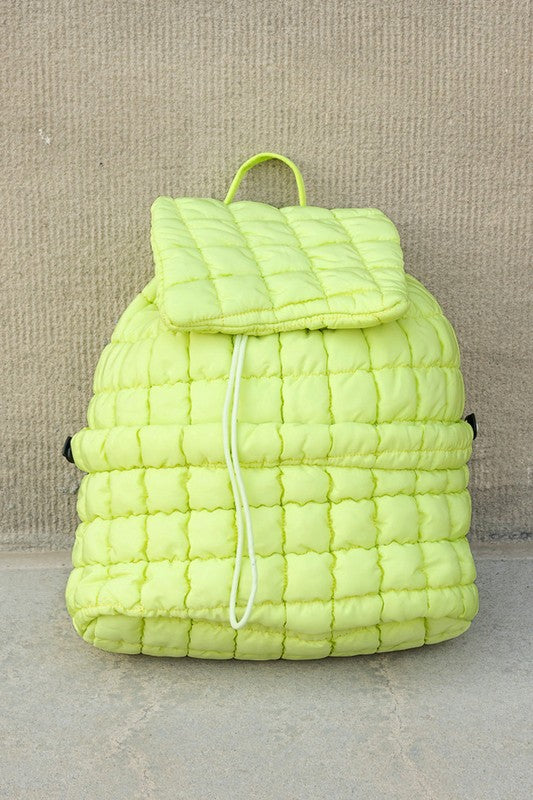 Stacey B's  Stevie Quilted Puffer Backpack