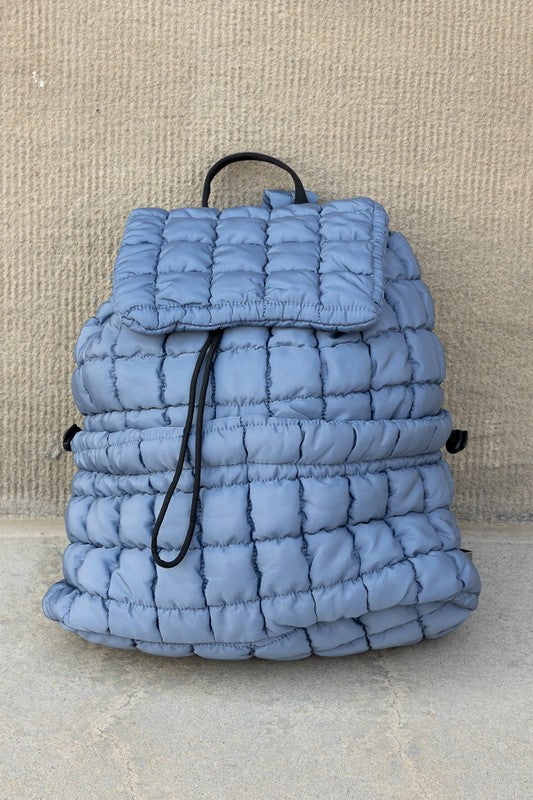 Stacey B's  Stevie Quilted Puffer Backpack