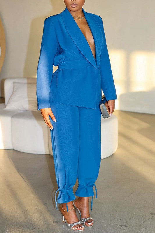 Stacey B's Power Curve Blazer Set