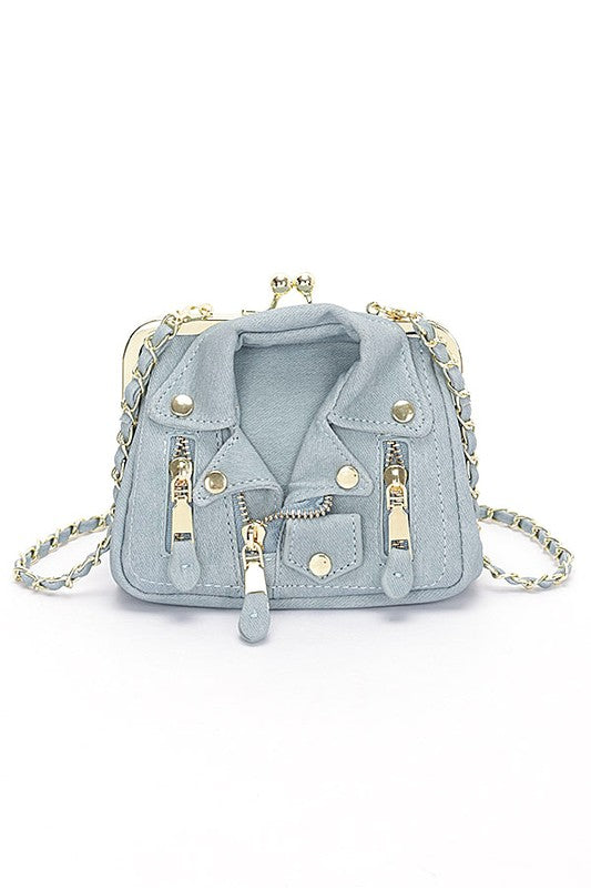 Stacey B's Denim Jacket Iconic Swing Bag