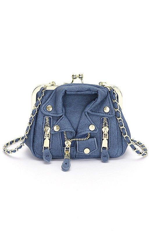 Stacey B's Denim Jacket Iconic Swing Bag