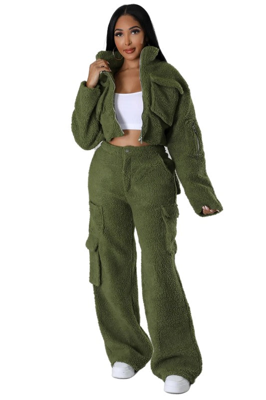 Stacey B's Women Fashion Teddy 2Pc Set