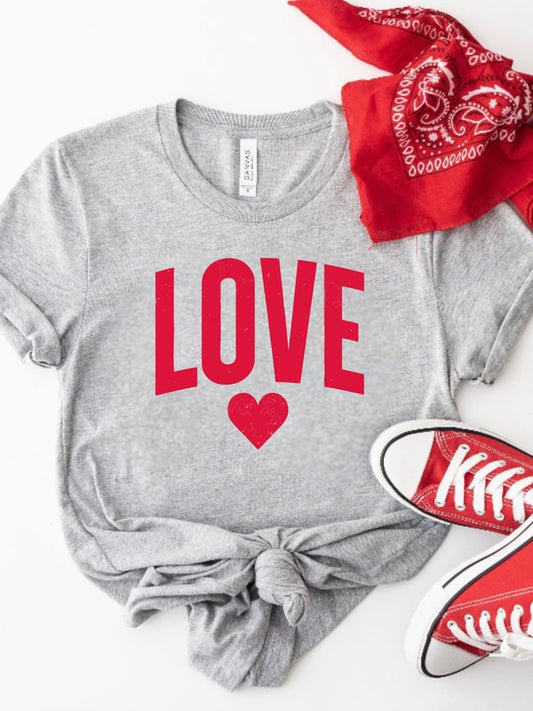 Stacey B's Love Heart Graphic Tee