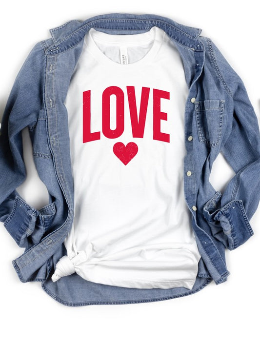 Stacey B's Love Heart Graphic Tee