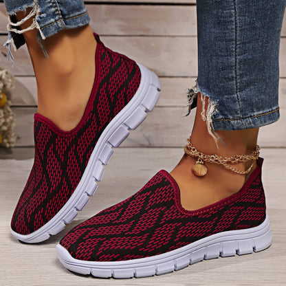 Stacey B's Round Toe Flat Slip-Ons
