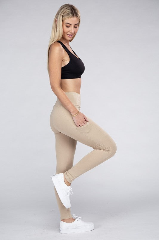 Stacey B's Active Leggings Featuring Concealed Pockets