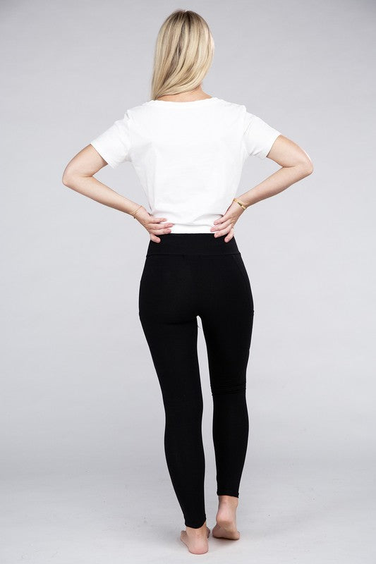 Stacey B's Active Leggings Featuring Concealed Pockets