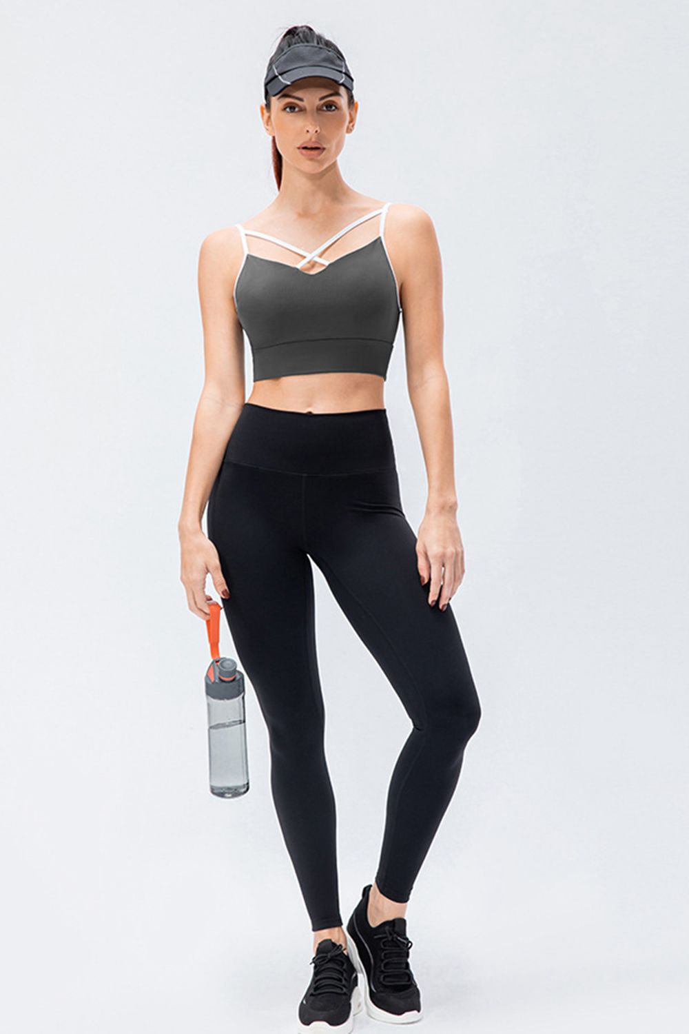 Stacey B's Wide Waistband Slim Fit Active Leggings