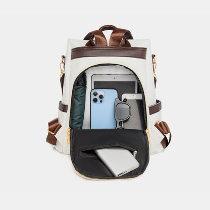 Stacey B's PU Leather Backpack Bag