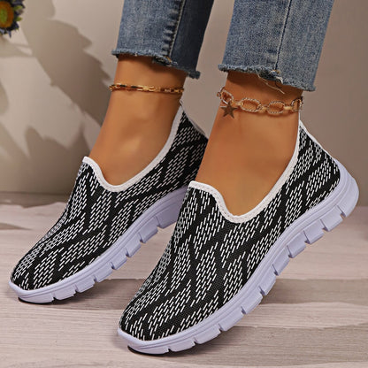 Stacey B's Round Toe Flat Slip-Ons