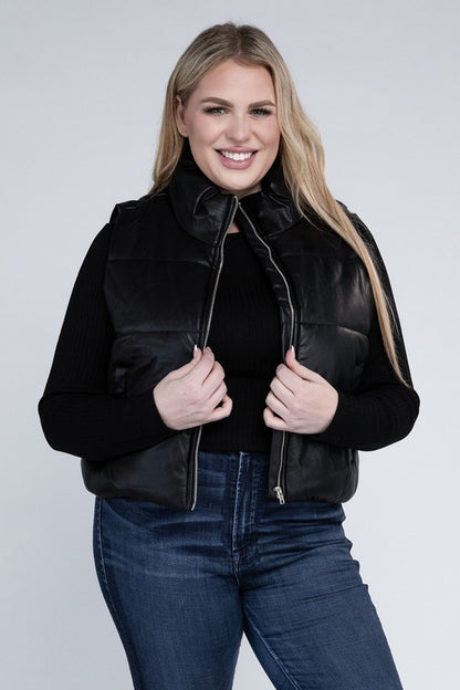 Stacey B's Plus Puff Vest