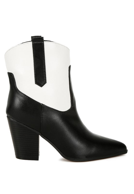 Stacey B's Gallops Two Tone Cowboy Boots