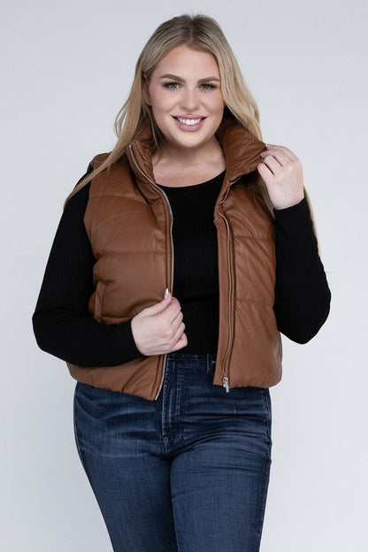 Stacey B's Plus Puff Vest