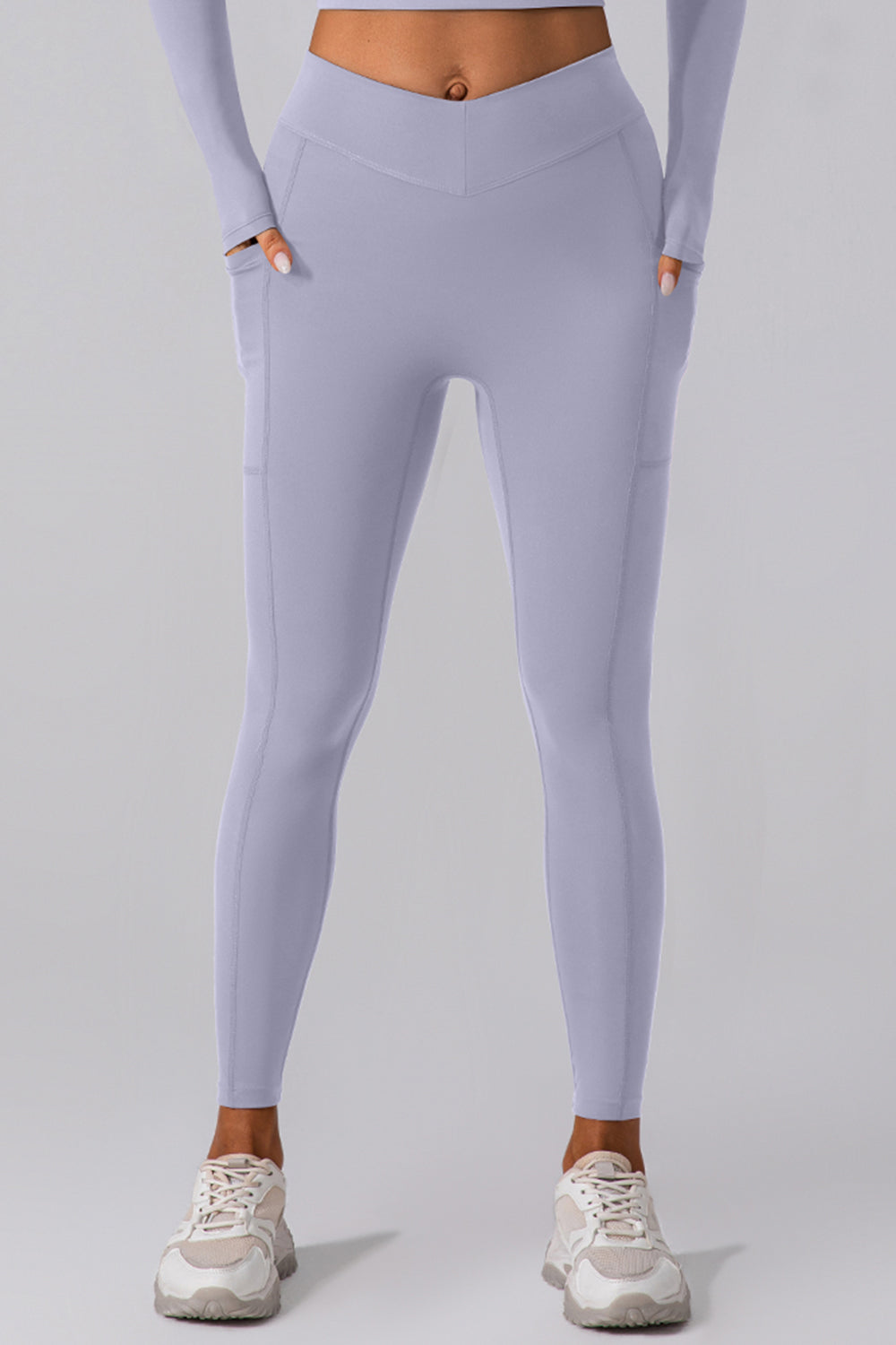 Stacey B's High Waist Active Leggings with Pockets