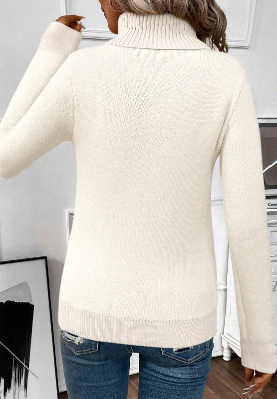 Stacey B's Turtleneck Long Sleeve Sweater