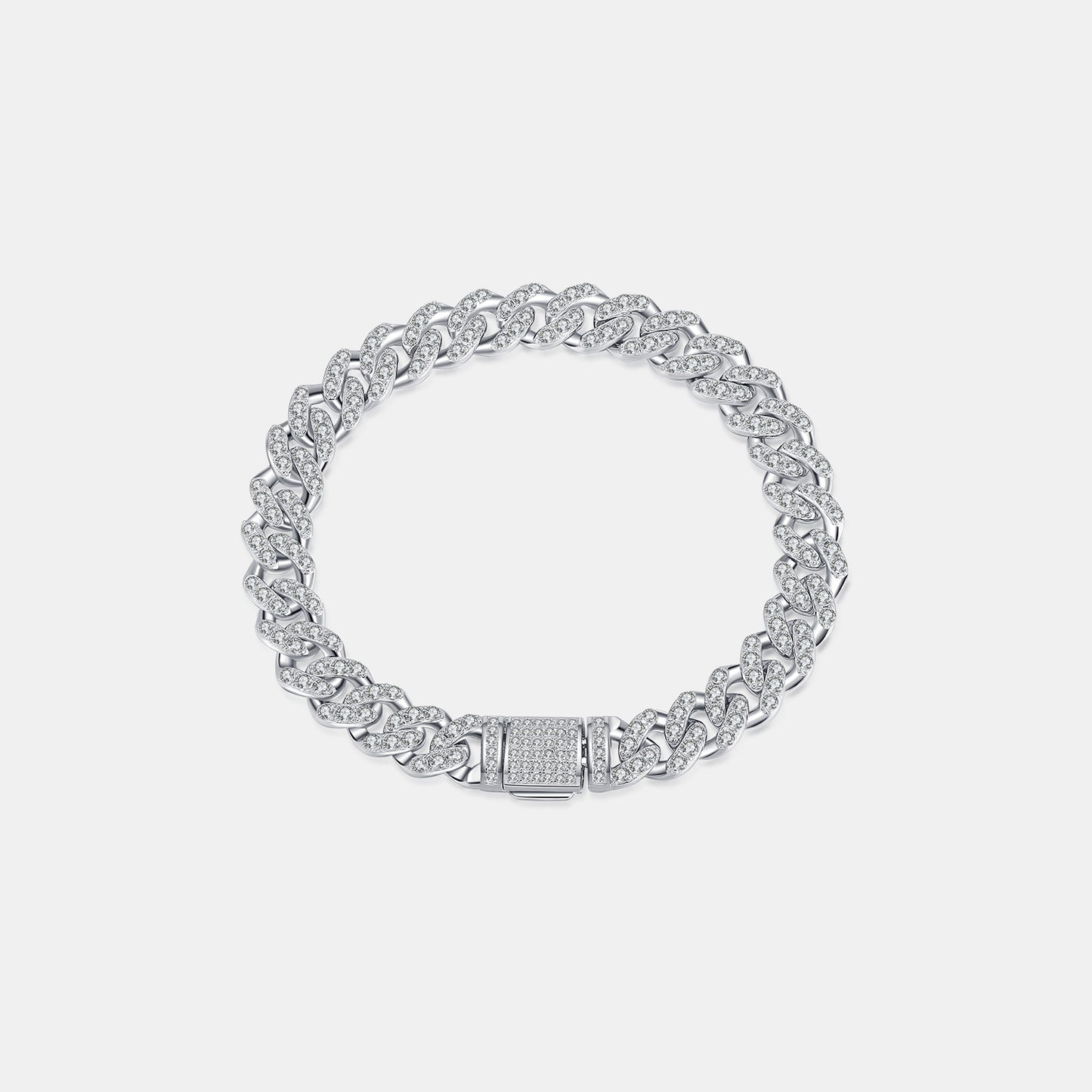 Stacey B's 4.63 Carat Moissanite 925 Sterling Silver Bracelet