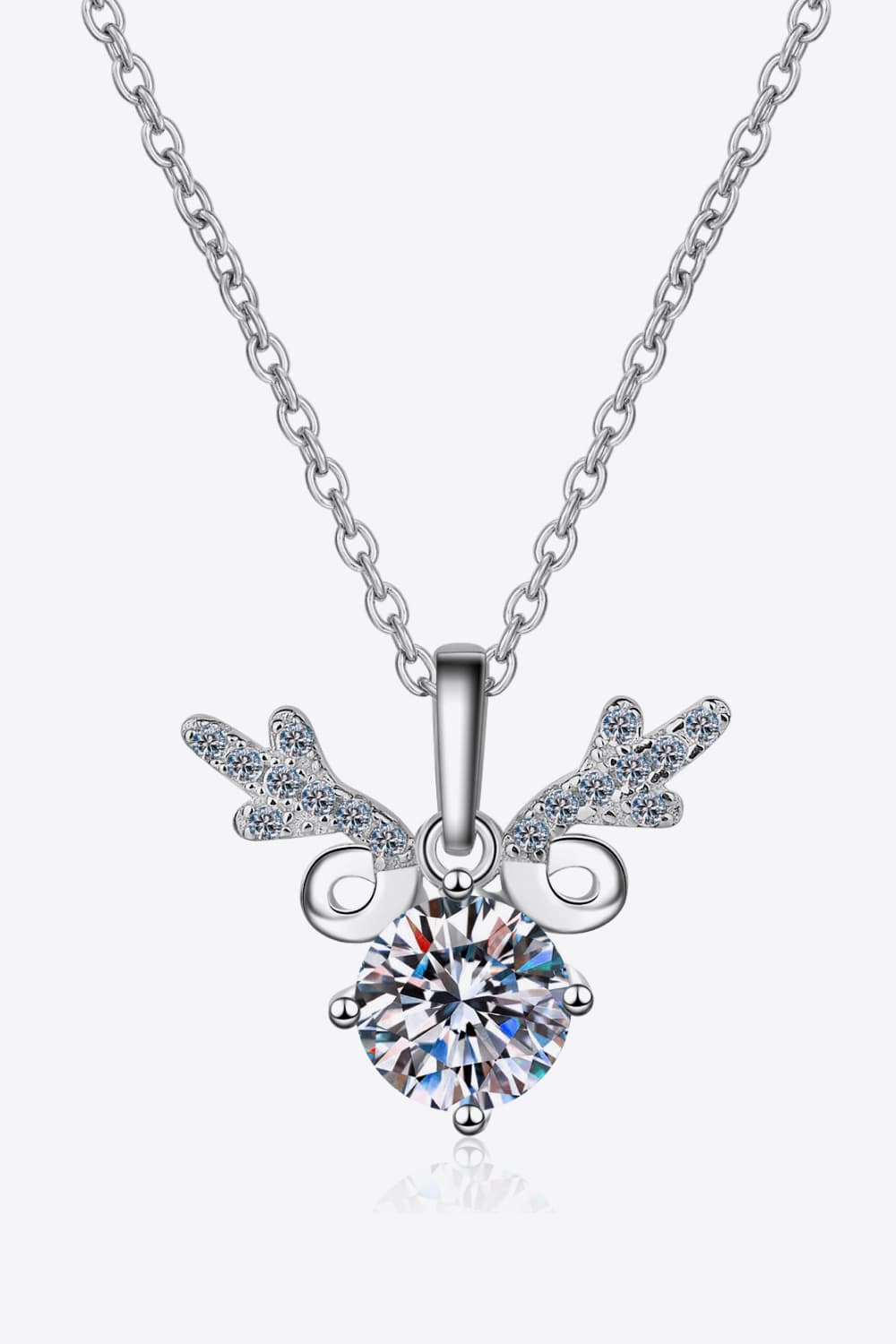 Stacey B's 1 Carat Moissanite 925 Sterling Silver Necklace