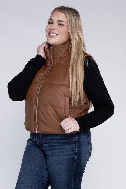 Stacey B's Plus Puff Vest