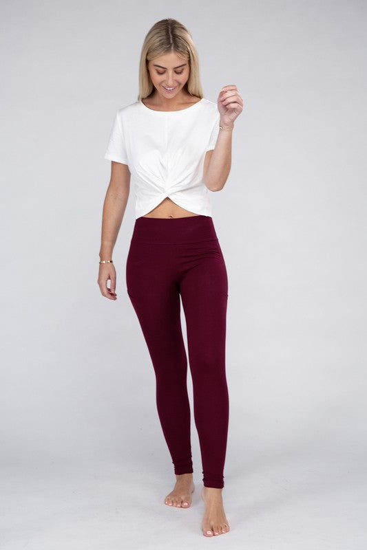 Stacey B's Active Leggings Featuring Concealed Pockets