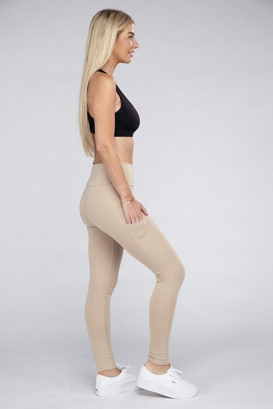 Stacey B's Active Leggings Featuring Concealed Pockets