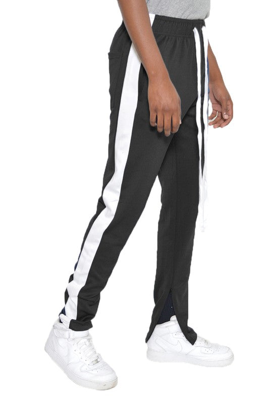 Stacey B's Slim Skinny Stripe Design Track Pant Joggers