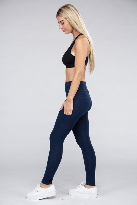 Stacey B's Active Leggings Featuring Concealed Pockets