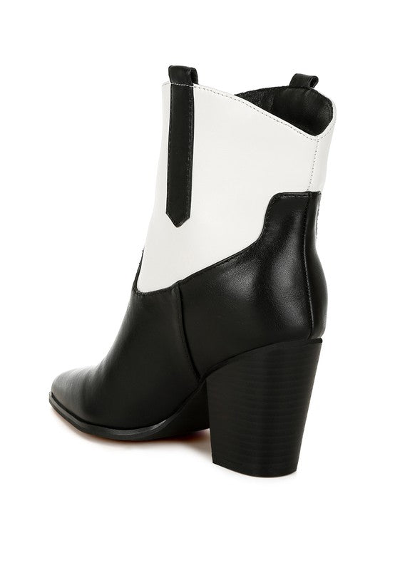 Stacey B's Gallops Two Tone Cowboy Boots