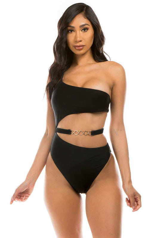 Stacey B's Chic Belt One - Piece