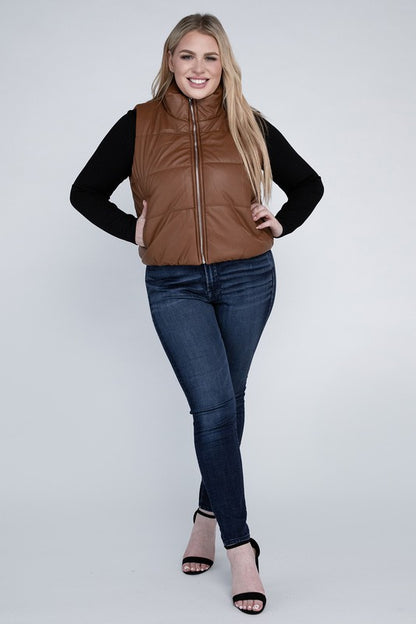 Stacey B's Plus Puff Vest