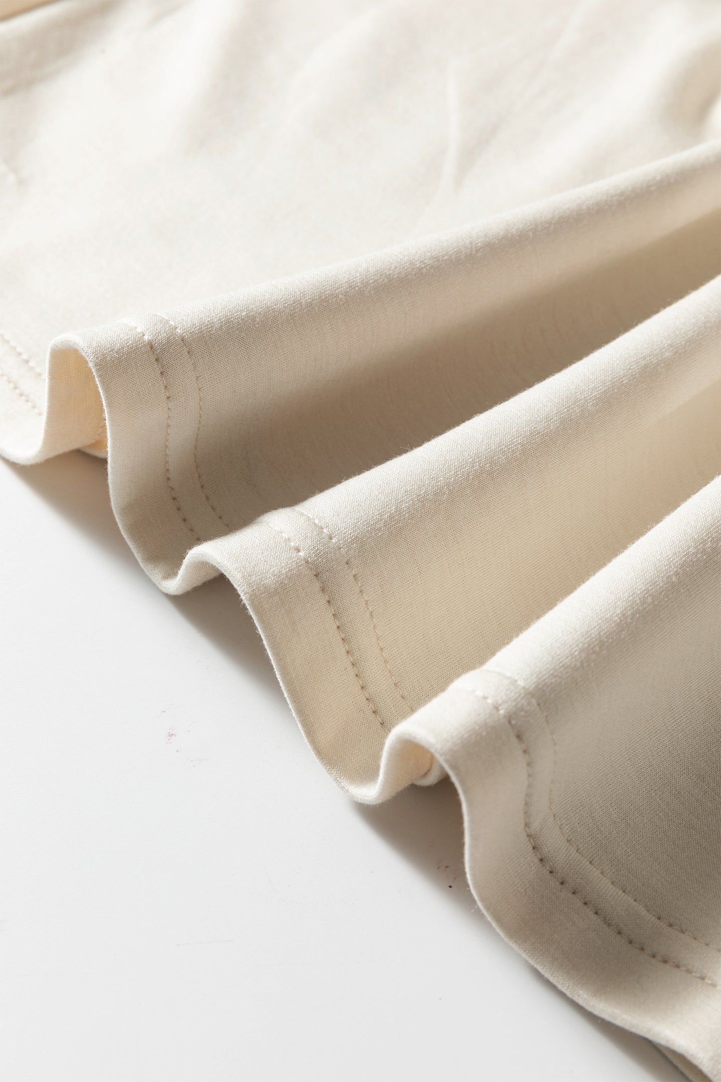 Stacey B's Jet Stream Contrast Striped Trim Crewneck T Shirt Loose Straight Pants Set