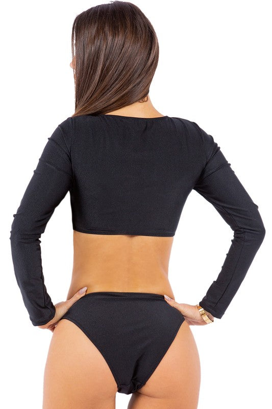 Stacey B's Two Piece long Sleeve Sleek