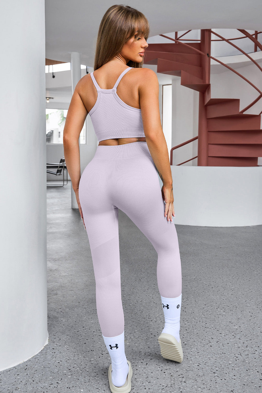 Stacey B's Tank Cropped Active Top and Pants Set