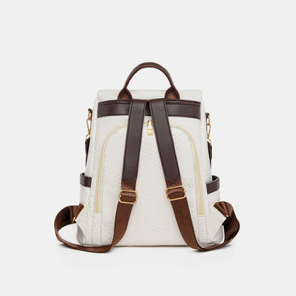 Stacey B's PU Leather Backpack Bag