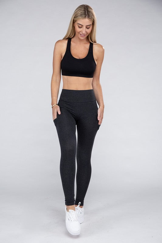 Stacey B's Active Leggings Featuring Concealed Pockets