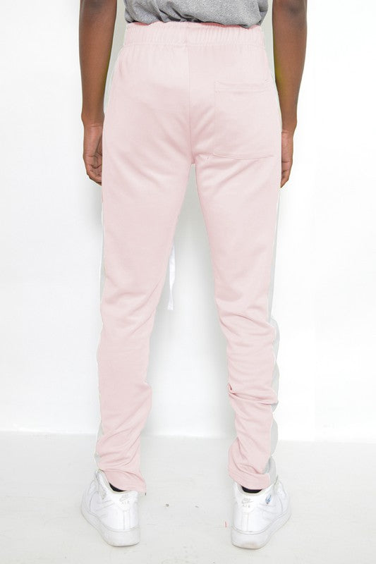 Stacey B's Slim Skinny Stripe Design Track Pant Joggers