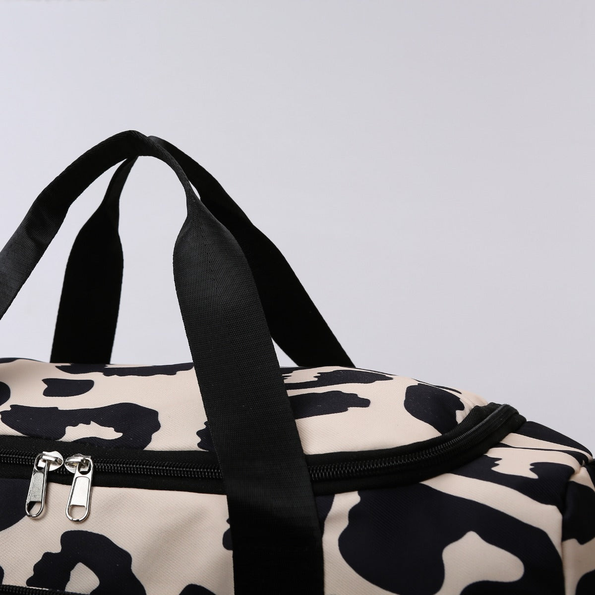 Stacey B's Oxford Cloth Animal Print Travel Bag