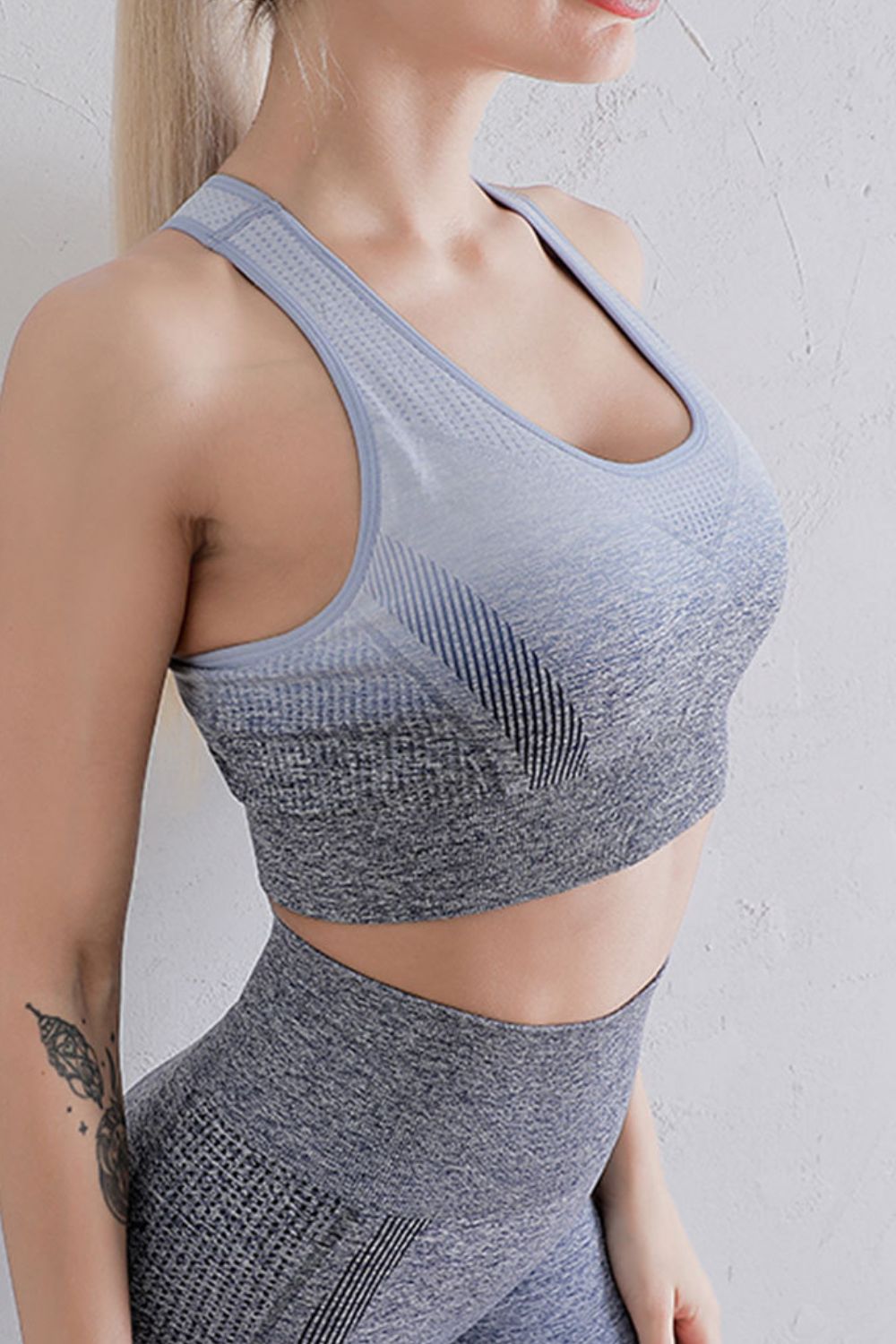 Stacey B's Gradient Sports Bra and Leggings Set