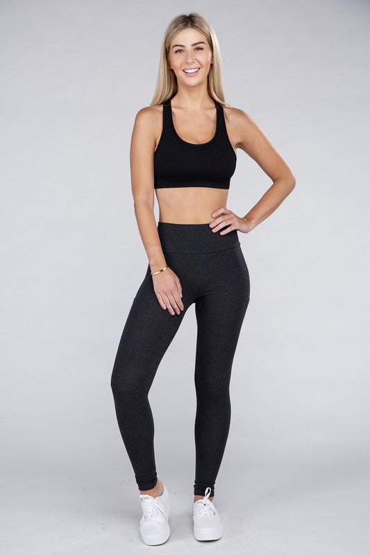 Stacey B's Active Leggings Featuring Concealed Pockets