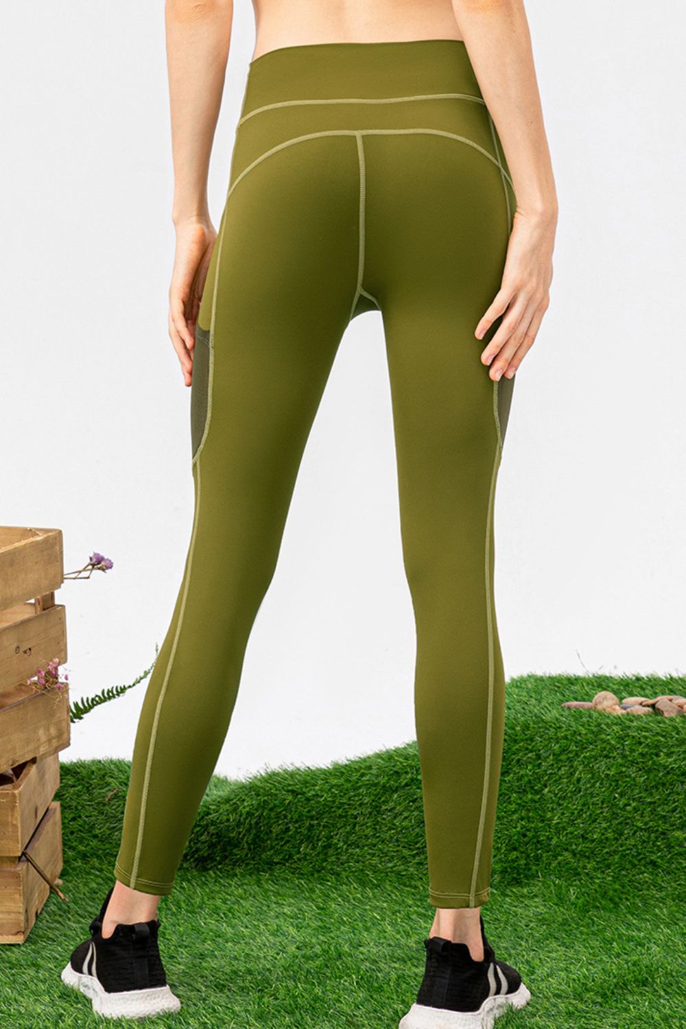 Stacey B's High Waist Slim Fit Long Sports Pants