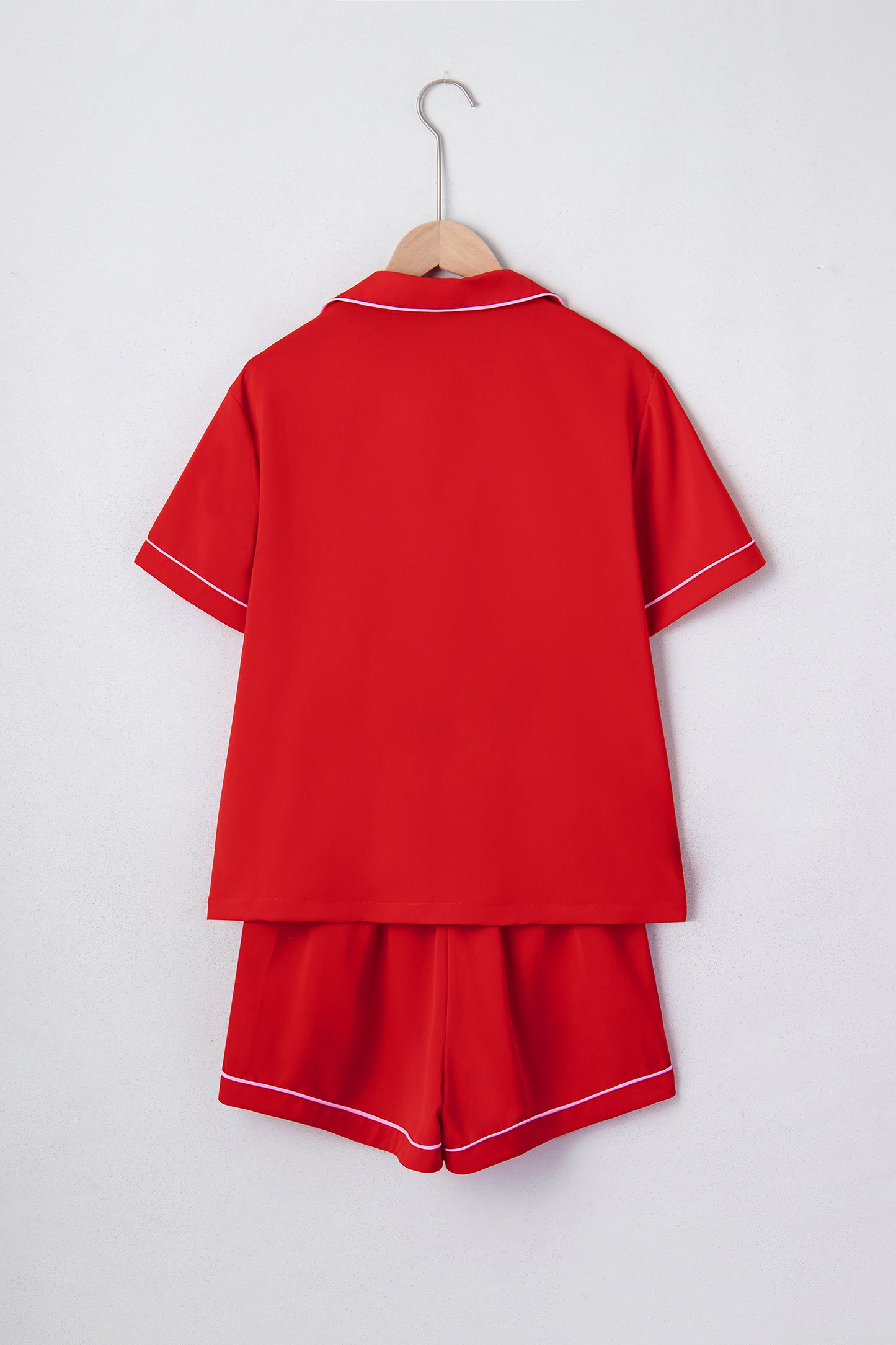 Stacey B's Red Dotted Heart Festive Valentine Blouse