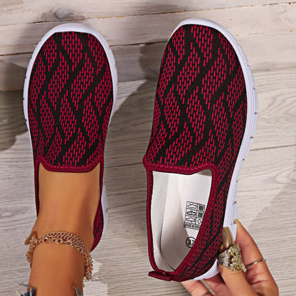 Stacey B's Round Toe Flat Slip-Ons