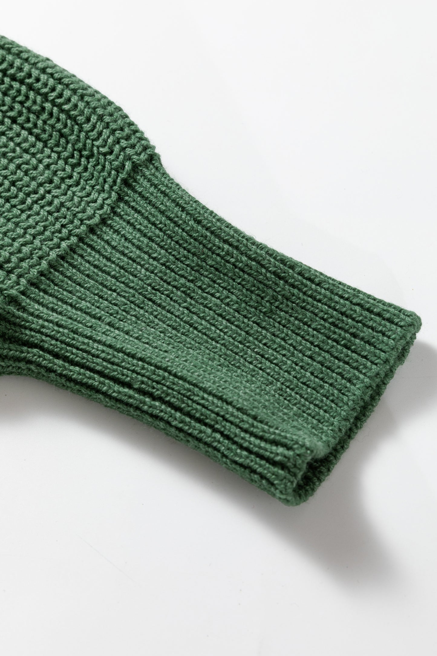 Stacey B's Mist Green Solid Lantern Sleeve Empire Waist Short Sweater Dress